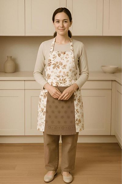 MODALİN Towel Kitchen Apron Practical Use Apron