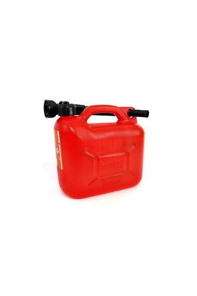AMIO Plastic fuel canister 5L, Red, MCT-C151