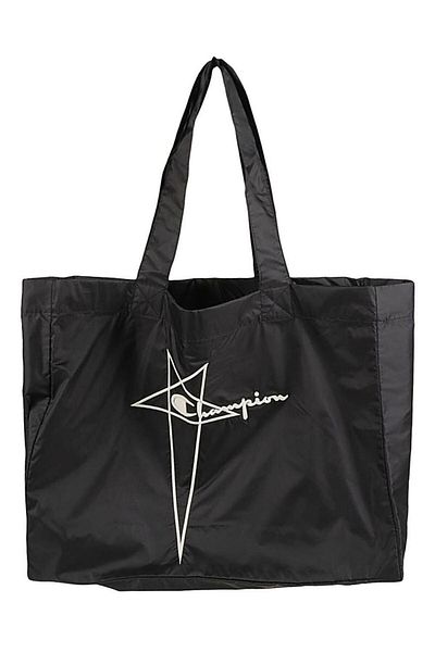 Champion Geantă tote Rick Owens X Champion Logo