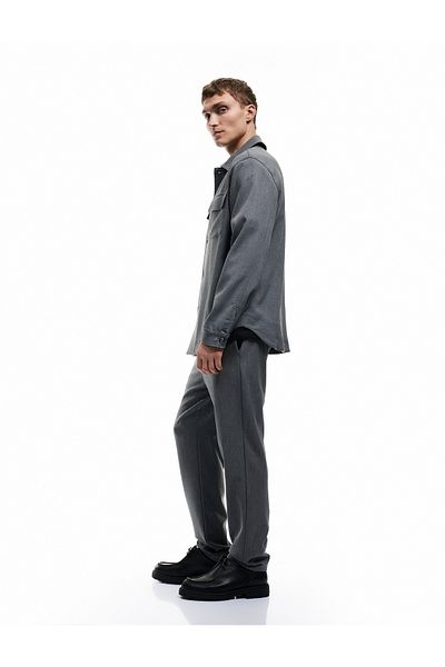 Koton Viscose Blended Pocket Detailed Lace up Waist Trousers