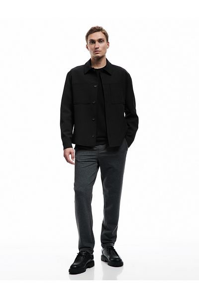 Koton Pocket Detailed Folded Leg Waist Lace up Trousers