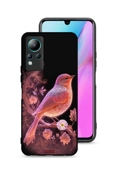 Tolwak غطاء حماية لهاتف Infinix Note 11 برسومات طيور لطيفة