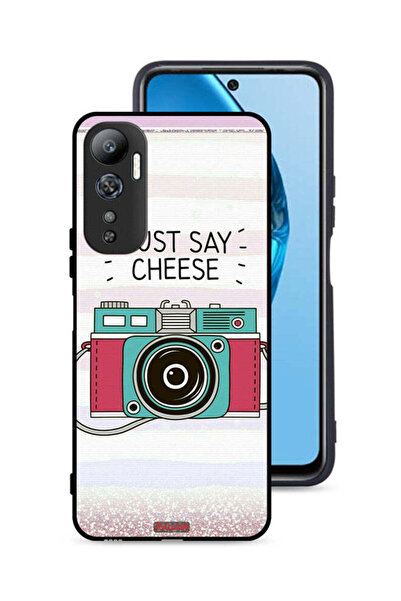 Tolwak غطاء حماية لهاتف Infinix Hot 20 4G، مطبوع عليه Just Say Cheese