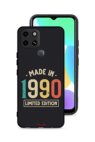 Tolwak غطاء حماية لهاتف Infinix Smart 6، إصدار محدود، صنع عام 1990