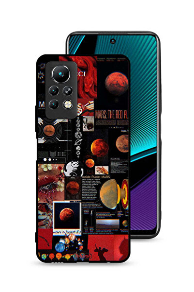 Tolwak غطاء حماية لهاتف Infinix Note 11 Pro بتصميم Mars Art