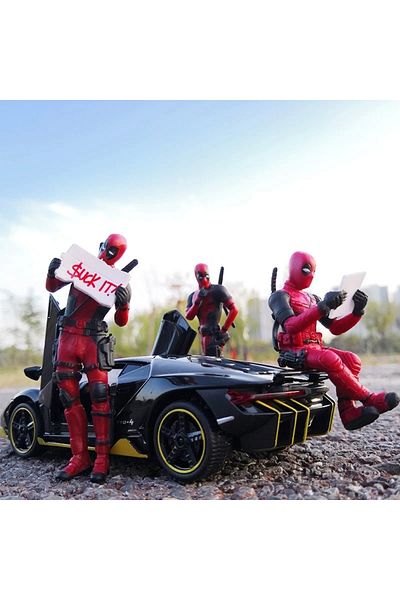 MBrands Deadpool MBrands Car Figurine, Various Positions Model 6