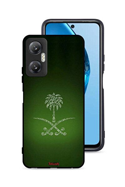 Tolwak غطاء حماية لهاتف Infinix Hot 20 5G بعلامة المملكة العربية السعودية الق...