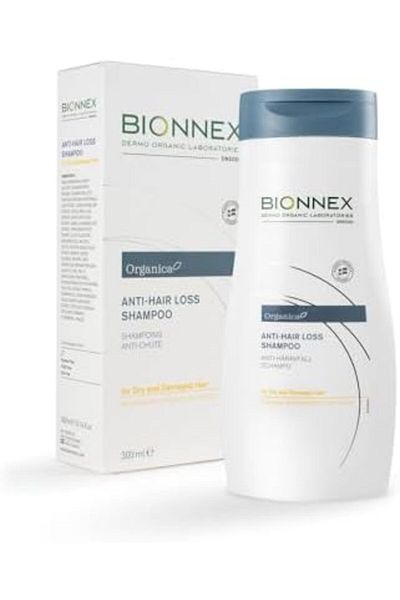 Bionnex Organica Anti-HairLoss Shampoo for Dry & Damaged Hair – with 25 Plant & Sea Extracts, Vita