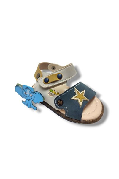 ŞİRİNGENÇ Şirinbebe 1740-20 Sandale pentru băieţi cu model de stele anatomice...