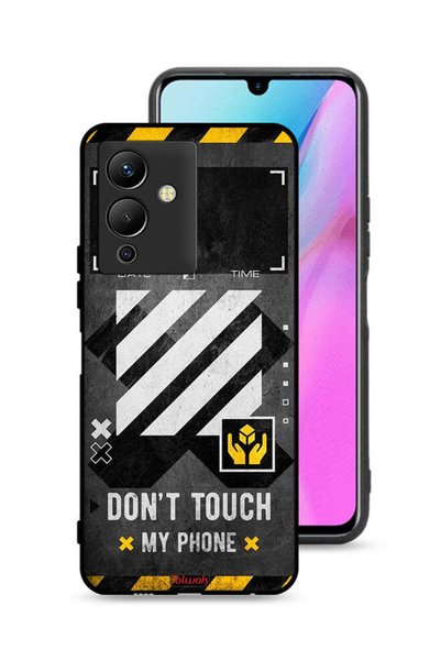 Tolwak Infinix Note 12 Pro 5G Protective Case Cover Do Not Touch My Phone