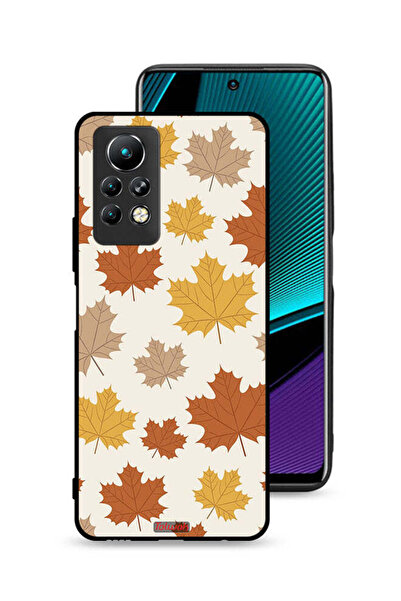 Tolwak غطاء حماية لهاتف Infinix Note 11 Pro بنقشة أوراق الخريف