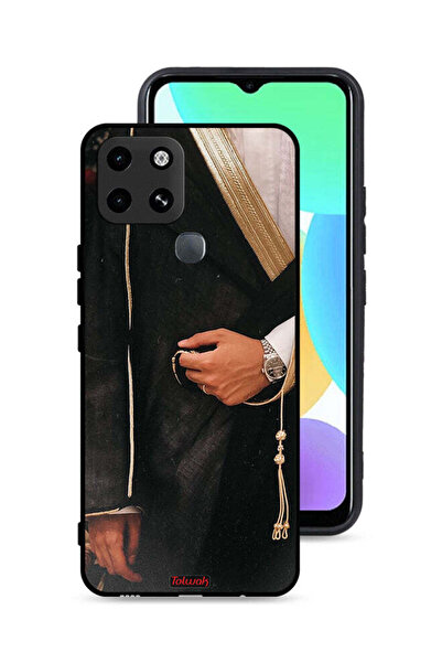 Tolwak غطاء حماية لهاتف إنفينيكس سمارت 6 - تصميم عربي