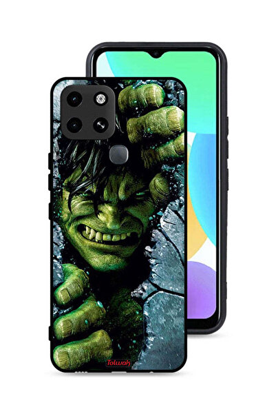 Tolwak غطاء حماية لهاتف إنفينيكس سمارت 6 - هالك المذهل