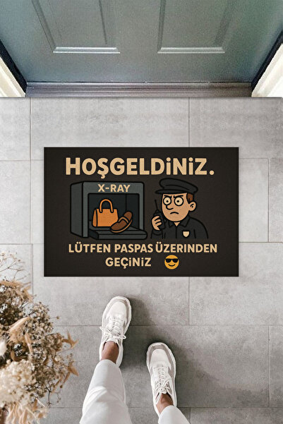 Dormot Home ممسحة باب ترحيب بطباعة رقمية حديثة