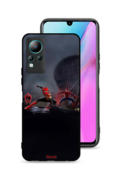 Tolwak Infinix Note 11 Protective Case Cover Three Spiders