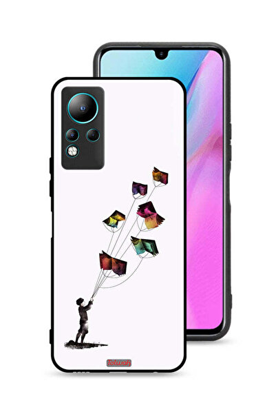 Tolwak غطاء حماية لهاتف إنفينيكس نوت 11 بتصميم "طائرات ورقية"