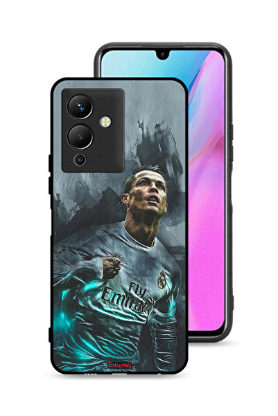 Tolwak غطاء حماية لهاتف Infinix Note 12 5G برسومات كريستيانو رونالدو