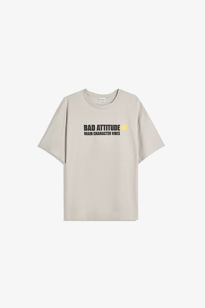 Bershka Short sleeve T-shirt with print