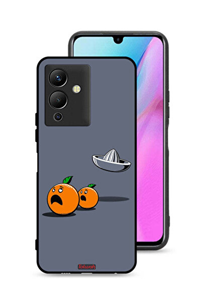 Tolwak غطاء حماية لهاتف Infinix Note 12 5G بتصميم فني رقمي بسيط وفكاهي