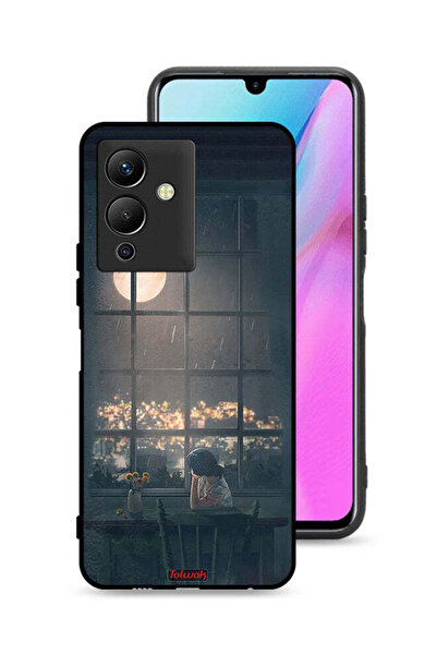 Tolwak Infinix Note 12 5G Protective Case Cover Looking At Moon Art