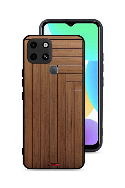 Tolwak غطاء حماية لهاتف Infinix Smart 6 بنمط باب