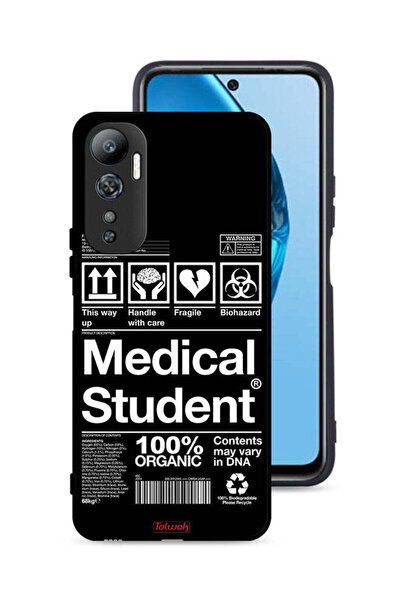 Tolwak غطاء حماية لهاتف Infinix Hot 20 4G، ملصق طالب الطب