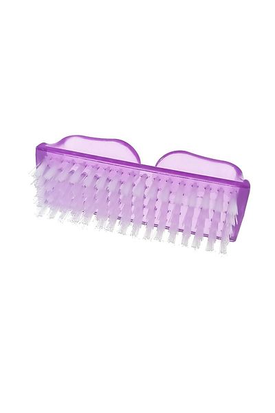 OEM Nail brush with handle, J29-V23 00102, length 80mm, in blister, purple