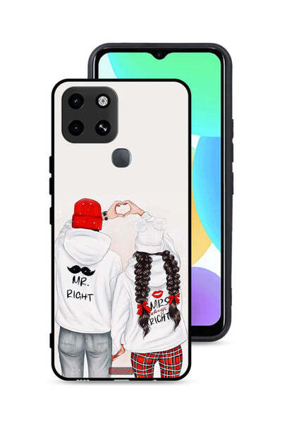 Tolwak غطاء حماية لهاتف Infinix Smart 6 - يمين ويمين دائمًا