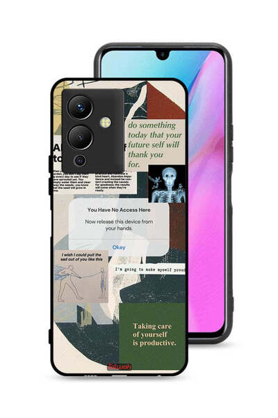 Tolwak غطاء حماية لهاتف Infinix Note 12 Pro 5G اسمح لنفسك بالنمو