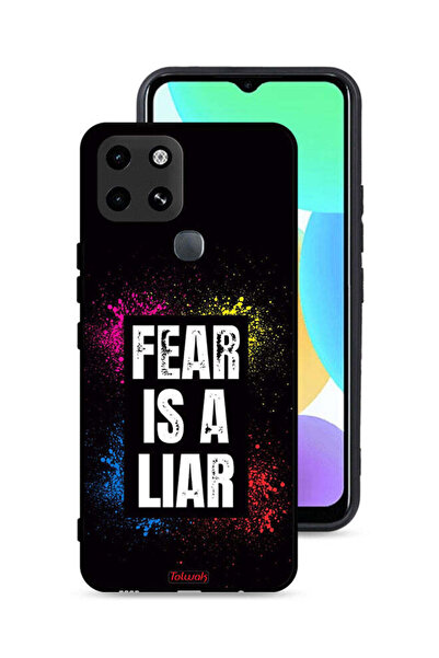 Tolwak غطاء حماية لهاتف Infinix Smart 6 - الخوف كاذب