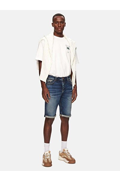 Ltb Pantaloni scurți din denim pentru bărbați LANCE TARION Wash 55626