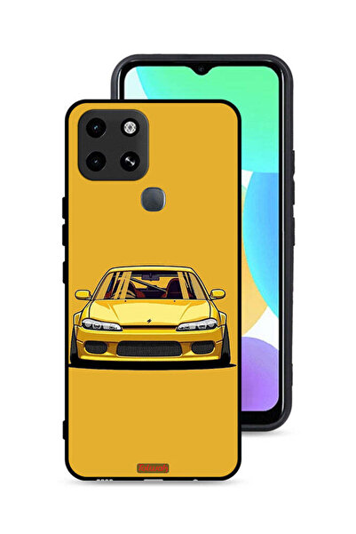 Tolwak غطاء حماية لهاتف Infinix Smart 6 بتصميم سيارة