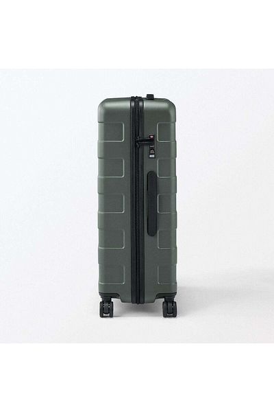 Muji Hard Carry Bag With Stopper & Adjustable Carry Bar, 75 L