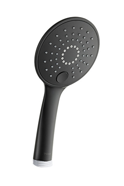 Tema Slim Duş Başlığı Mat Siyah (Poşetli)