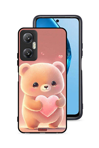 Tolwak غطاء حماية لهاتف Infinix Hot 20 5G بطبعة باندا صغيرة لطيفة تحمل قلبًا