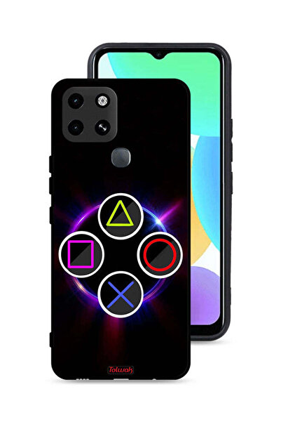 Tolwak غطاء حماية لجهاز Infinix Smart 6 بتصميم لعبة الحبار