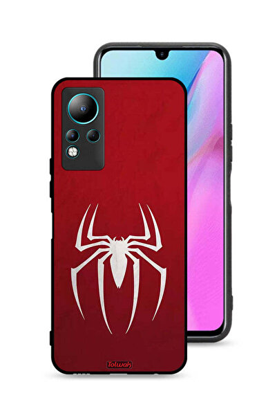 Tolwak غطاء حماية لجهاز Infinix Note 11 بتصميم Spider Icon