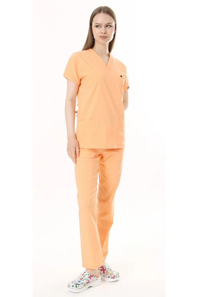 İBA MEDİKAL Costum medical unisex FlexCool portocaliu