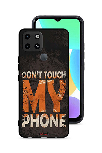 Tolwak غطاء حماية لهاتف Infinix Smart 6 - لا تلمس هاتفي