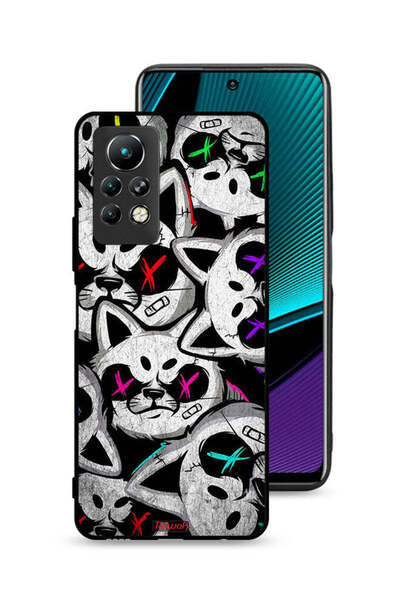 Tolwak غطاء حماية لهاتف إنفينيكس نوت 11 برو بطبعة قطط مارشميلو