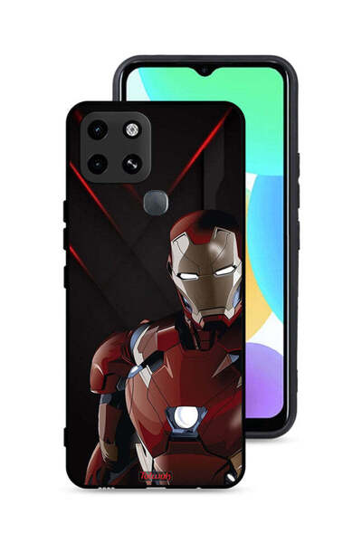 Tolwak غطاء حماية لهاتف Infinix Smart 6 Iron Man
