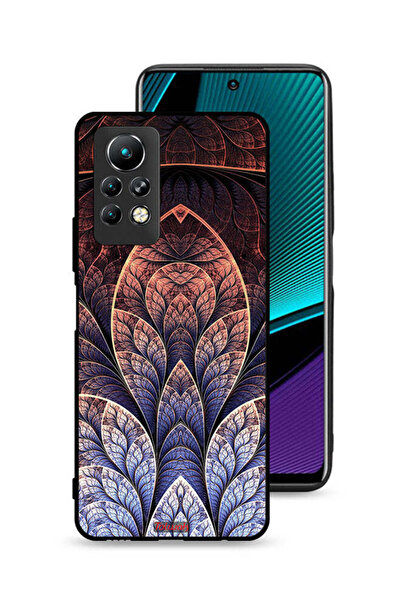 Tolwak غطاء حماية لهاتف Infinix Note 11 Pro بتصميم زهور كسورية تجريدية