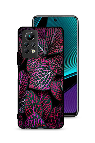 Tolwak غطاء حماية لهاتف إنفينيكس نوت 11 برو بطبعة أوراق سالجا