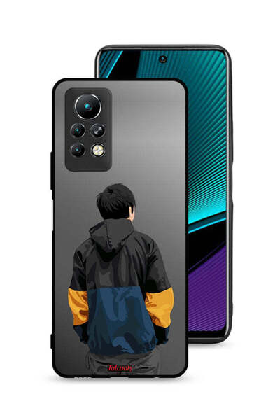 Tolwak غطاء حماية لهاتف Infinix Note 11 Pro بتصميم صورة صبي