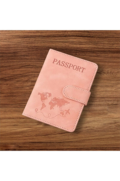 ORGANICYOU Yiwu Passport Holder with Magnetic Closure - Lightweight, Lined Travel Wallet