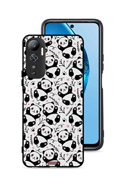 Tolwak غطاء حماية لهاتف Infinix Hot 20 4G بنقشة باندا