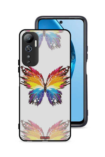 Tolwak غطاء حماية لهاتف Infinix Hot 20 4G بخلفية بسيطة وفن رقمي وبساطة الفراشة