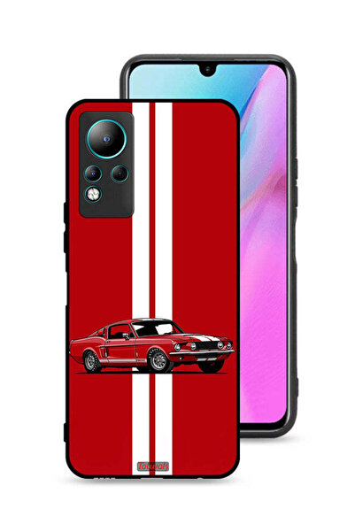 Tolwak Infinix Note 11 Protective Case Cover Vintage Car Abstract Art