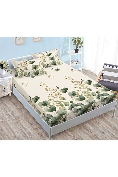 CHIRASO CHIRASO Set Bed Cover, Fine Cotton, 180x200 cm and 2 Pillowcases 80x52 cm