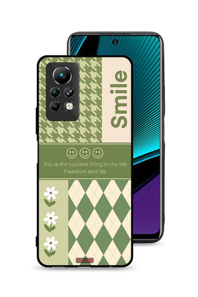 Tolwak غطاء حماية لهاتف Infinix Note 11 Pro، الابتسامة هي أسعد شيء في حياتي